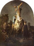 Rembrandt van rijn The Deposition. oil painting